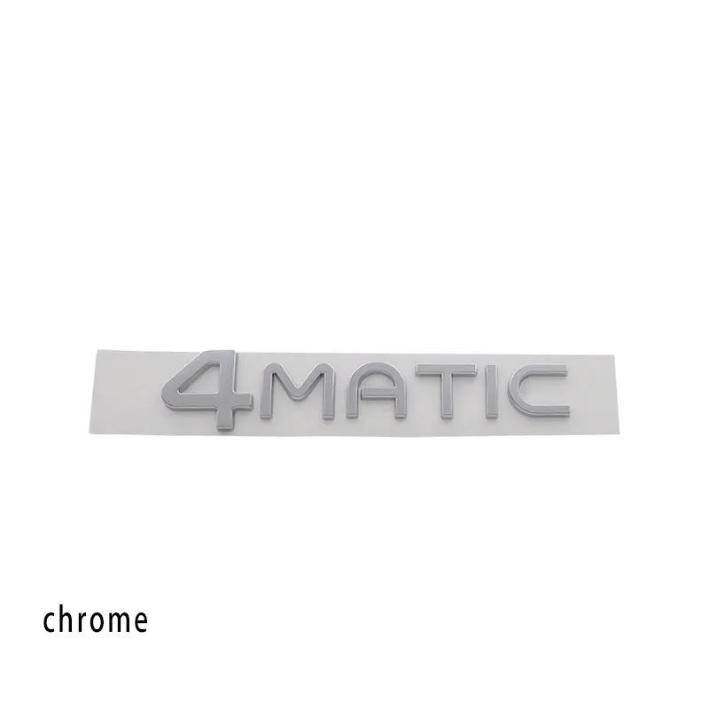 1Pc 3D Premium for W246 W204 W205 W210 W211 W212 W213 GLB 4MATIC 4 MATIC Hood Fender trunk Rear Bonnet Decal Emblem Badge Sticker