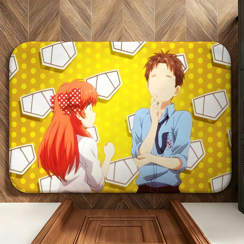Anime Monthly Girls Nozaki-kun Floor Mat Soft Flannel Floor Mat  Suitable for Entryways, Living Rooms, Bedrooms, and Bathrooms