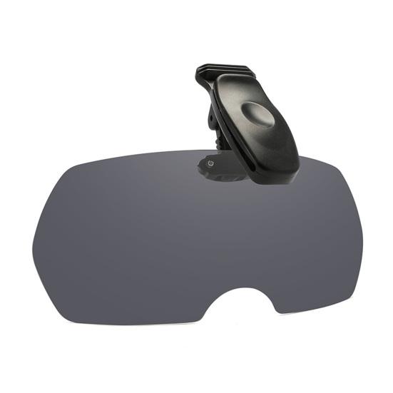 Polarized Clip Sunglasses for Men Women Rimless Flip Up Driving Glasses UV Protection Shades for Beach Fishing