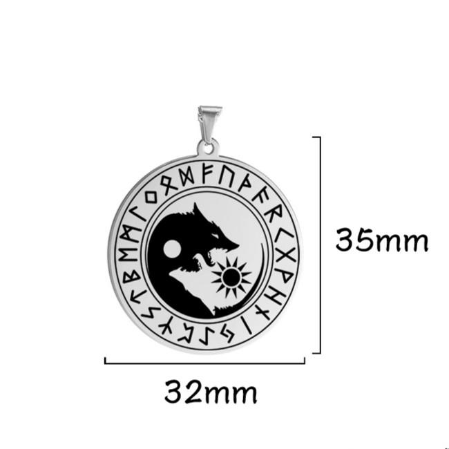 Dawapara Seven Archangels Sigil Charm DIY Accessories Pendant for Necklace Archangels Sigil Pendants Magic Amulet Protection