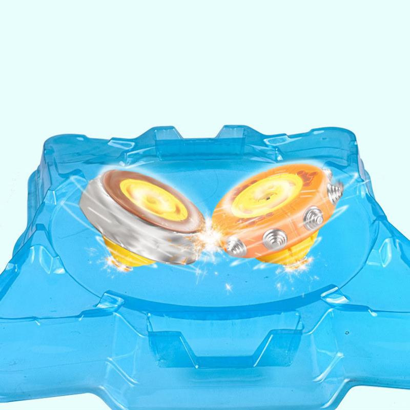 1Pc Gyro Disk Exciting Duel Spinning Top Battle Plate Toy Gyro Game Board Disk Education For Children Gift