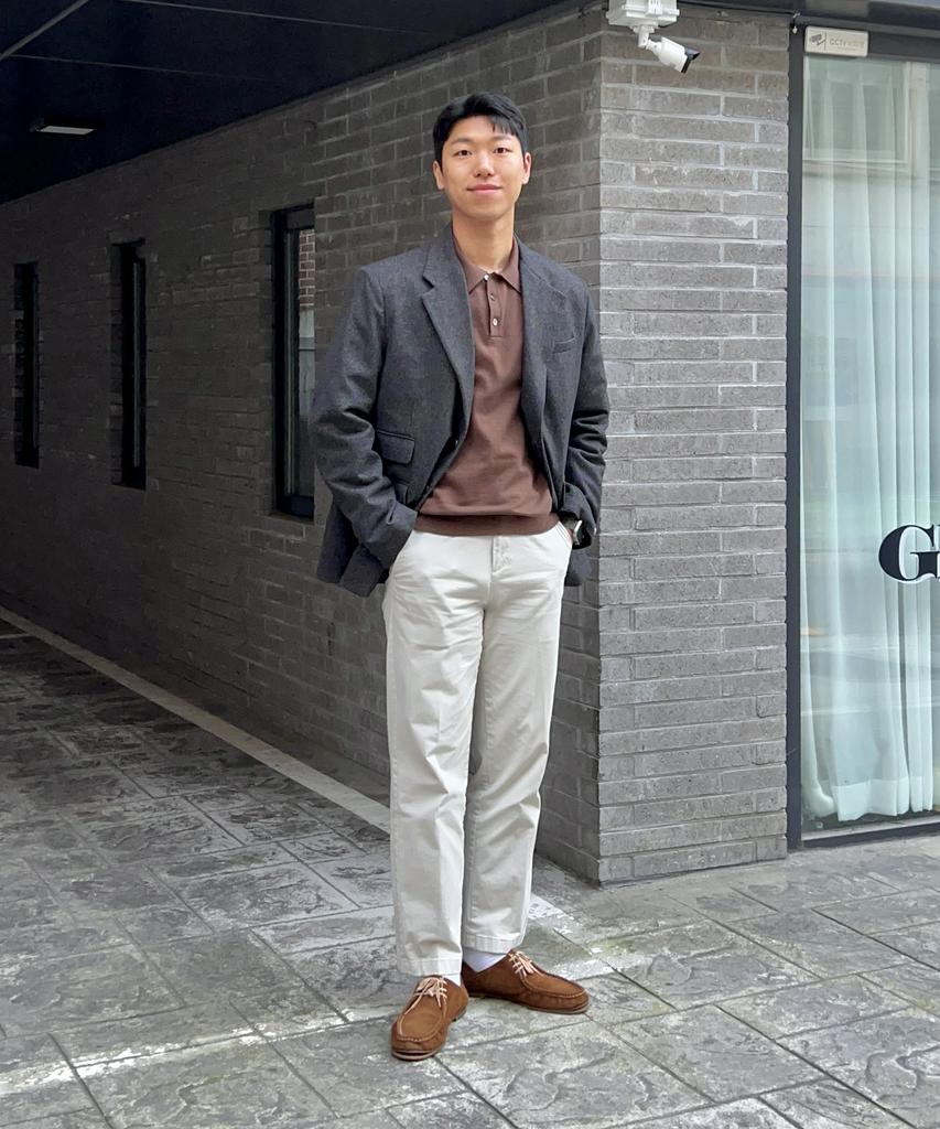 CUZNELLO Soft Collar Knit_Brown