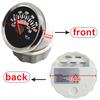 ELING Newest 52mm Oil Pressure Gauge 0-30Bar 0-435Psi Signal with Red Backlight for Motorcycle Boat Truck Universal 12V 24V