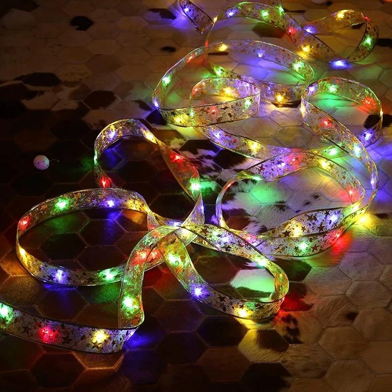 1/2/3/4/5M Christmas Decoration Light String Christmas Tree Ornaments Xmas Hanging Pendants for Home Party Decor 2026 New Year