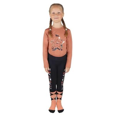 Childrens/Kids Pony Passion Horse Riding Tights