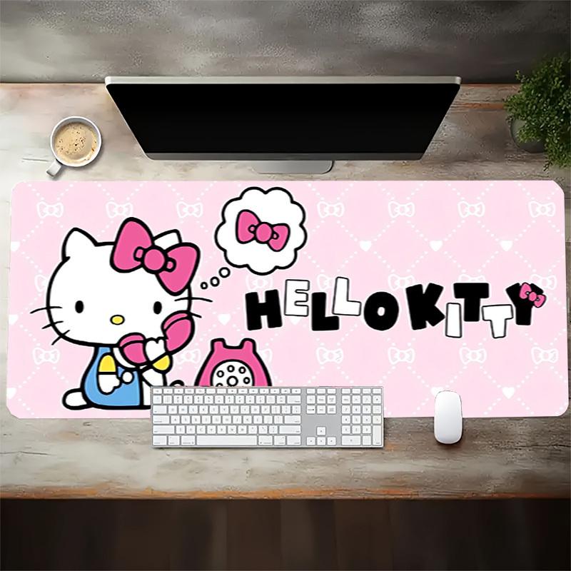 1pc Hello Kitty Phone Computer Pad with Vibrant Print, Mouse Pads for Desk,035