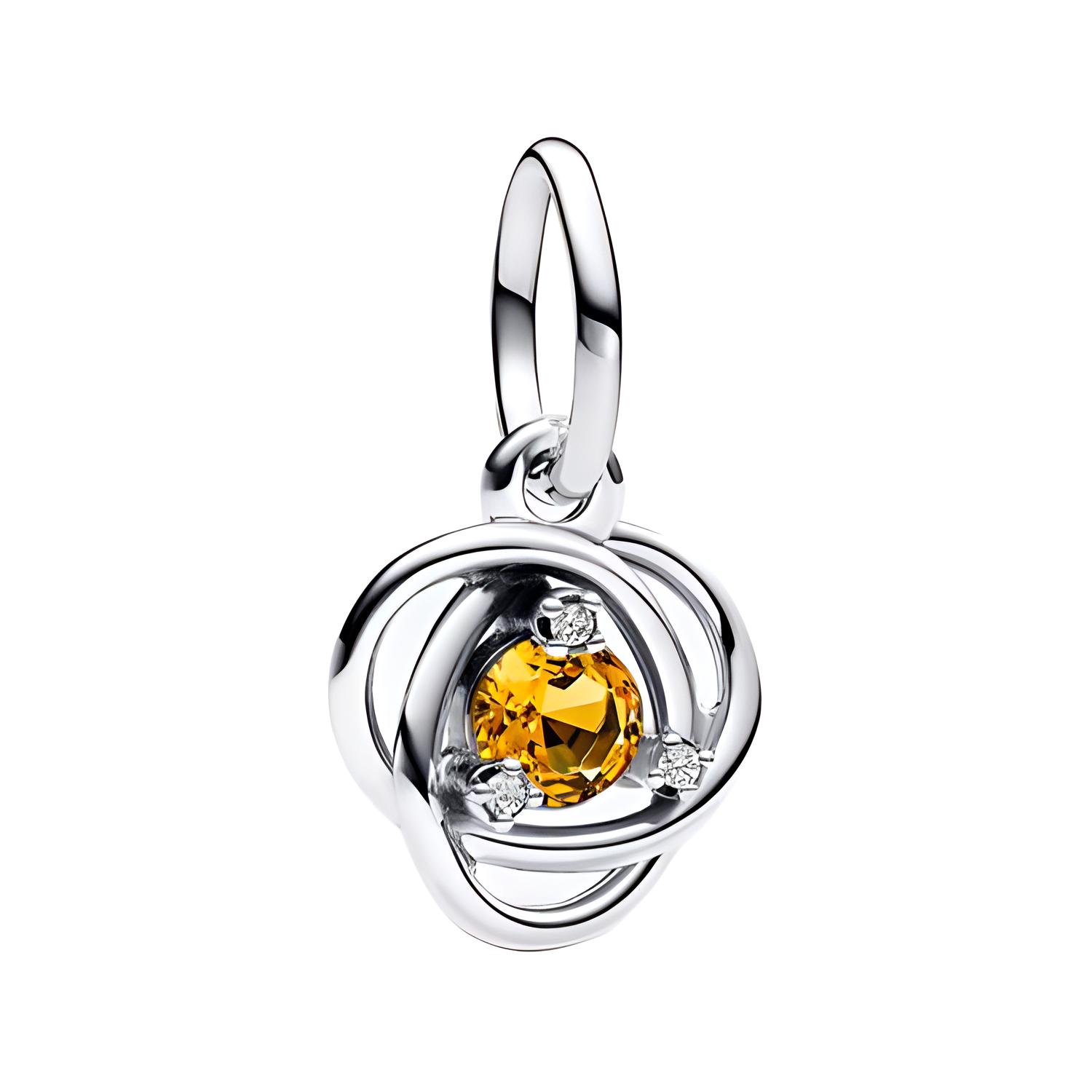 Pandora Eternal Circle Pendant Women jewelry Silver 793125C11 F,Silver