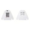 Washed Vintage Distressed Cotton Long Sleeve Tee Oversized Streetwear Style Men Casual Daily Wear