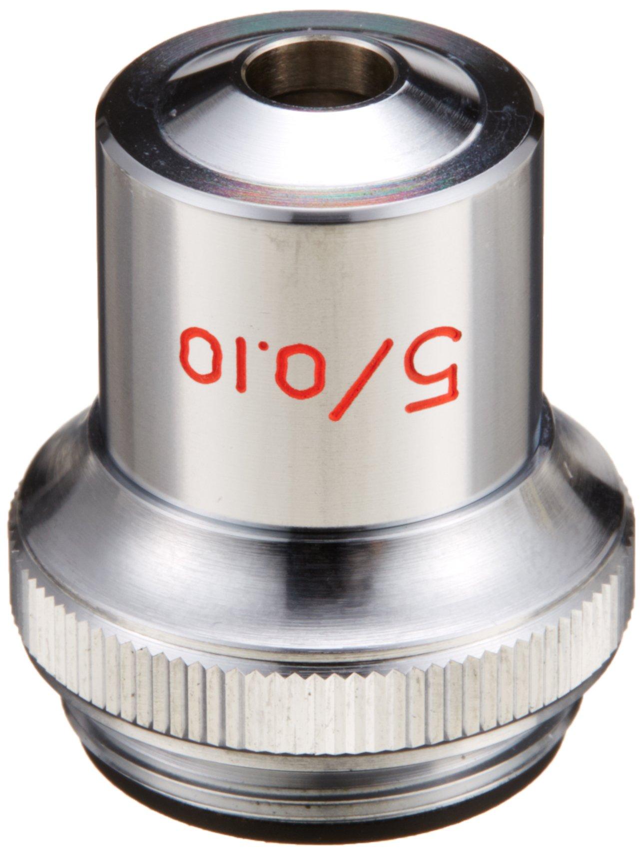 

YASHIMA Optical Сделано в Японии Ахроматический объектив для биологических микроскопов 5x (Yashima Industry) 101-0506 серебряный