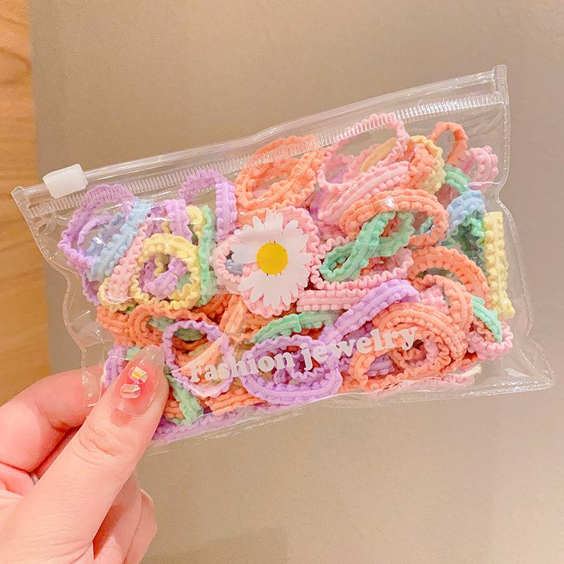 Mädchen Hochelastische, Haargummis ohne Schäden - Gummibänder & Accessoires für Kinder und Babys