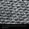Gray Anti-Slip Commercial Entrance Mat: Wear-Resistant, Thickened Welcome Mat for Entry Doors