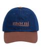 Makeuni Signature Logo Mix Ball Cap_Blue Denim