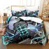 Kaiju No. 8 Bedding Set Single Twin Full Queen King Size Bed Set Adult Kid Bedroom Duvet Cover Sets 3D Print Anime Bed Sheet Set