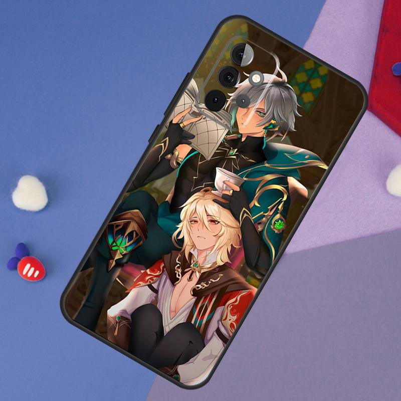 Genshin Impact Alhaitham Kaveh Case For Samsung Galaxy A24 A34 A54 A33 A53 A73 A22 A32 A52 A51 A71 A52S A12 A13 A14 Cover