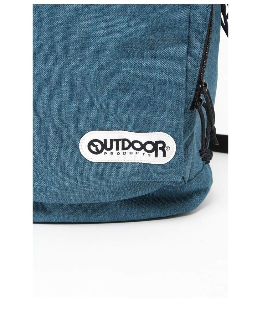 Outdoor Products Heathertex Backpack, A4 Size, PC Storage, Large Capacity, 19 Liters, Size 60. Black
