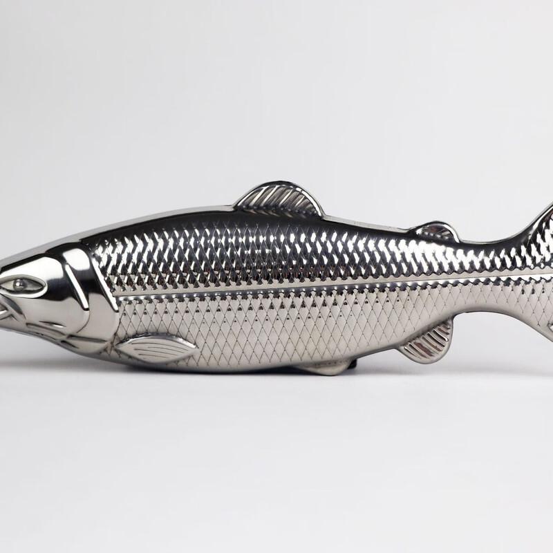 Shangqi Stainless Steel Fish-Shaped Hip Flask