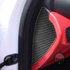 Carbon Fiber Car Accessories Dashboard Side Door Panel Modified Interior Trim Cover Soft Sticker For Alfa Romeo Giulia 2017-