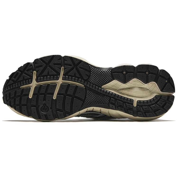 New Anta Champion Series Cushioned Slip Resistant Low Top Casual Shoes Women's Silver Black 122438808A-1