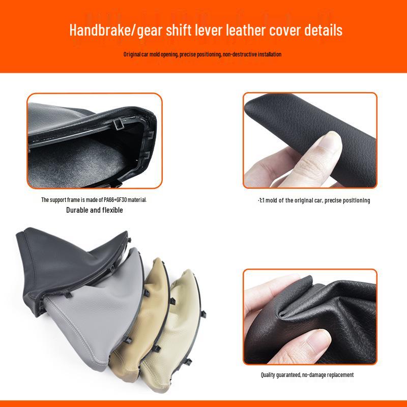 BMW 3 Series Gear Shift & Handbrake Dust Covers, 320/325e90