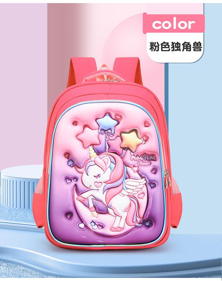 Adorable Cartoon Kids Backpack Stylish And Casual High Capacity School Bag For Boys And Girls