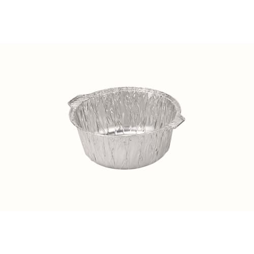 Pearl Metal Aluminum Foil Round Pot, Deep, 23cm, 4.0L, Pack of 2, Ramen, Udon, One-Person Hot Pot, HB-5740