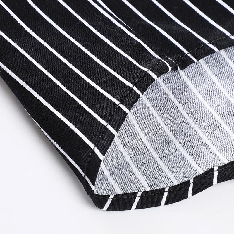 TUCANO Men's Business Casual Striped Lapel Shirt