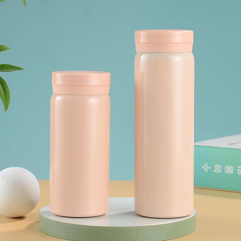 Water Bottle Stainless Steel Water Cup Thermos Cup Portable Mini Compact Easy Cup Vacuum High Value