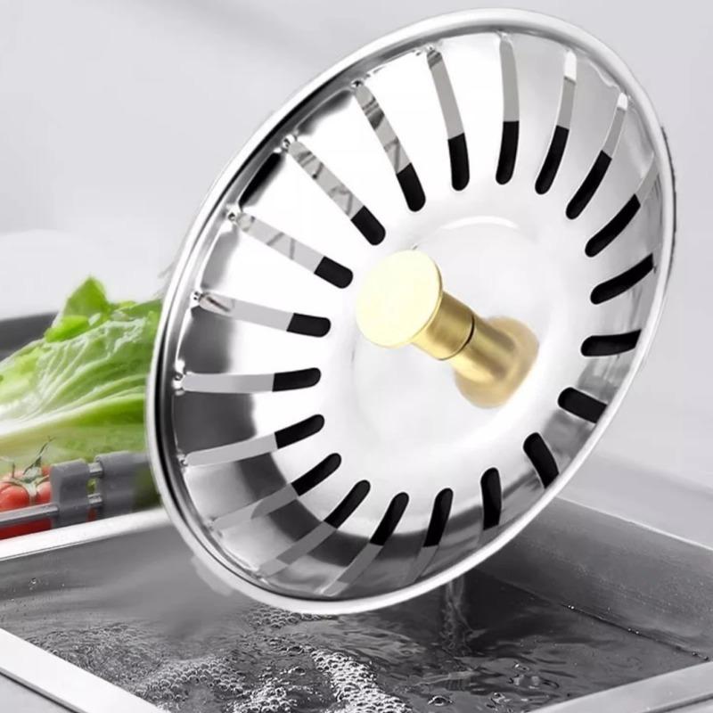 1-10PCS Kitchen Sink Strainer Stopper Waste Plug Sink Filter Filtre Sink Strainer Filter Floor Drain Kitchen Tools