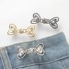 Alloy Tighten Waist Button Detachable Beautiful Heart Jeans Button Adjuster No Sewing Required Pants Waist Buckle