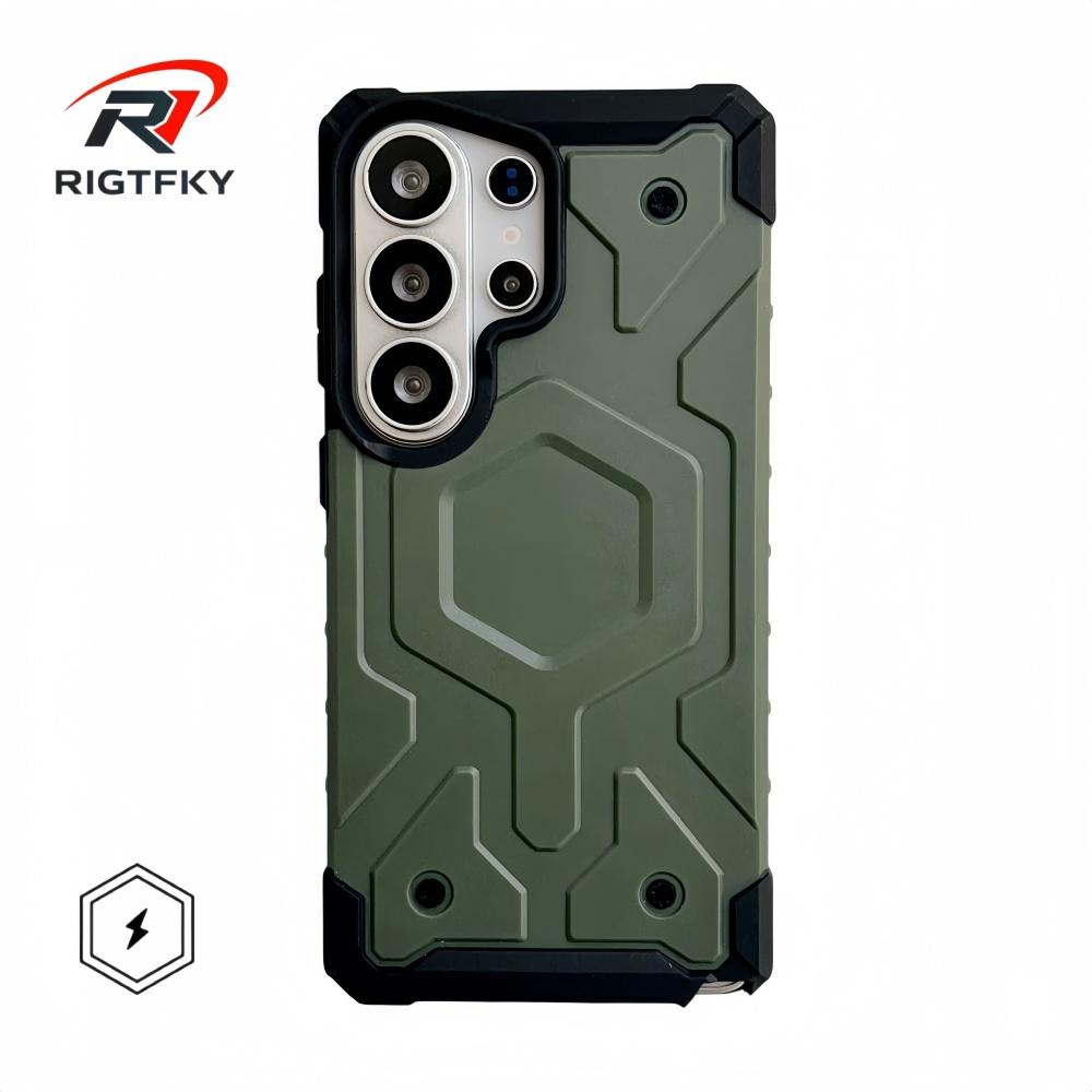 Original Military Heavy Armor Shockproof Phone Case for Samsung S26 Ultra S25 S24 S23 Plus Magnetic Rugged Protective Back Cover
