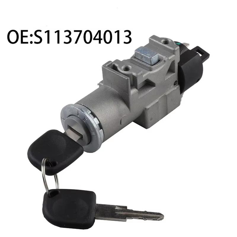 SuperlativeS113704013 Car Ignition Switch Cylinder Lock W/ 2 Keys for Chery S11 S15 S21 S22