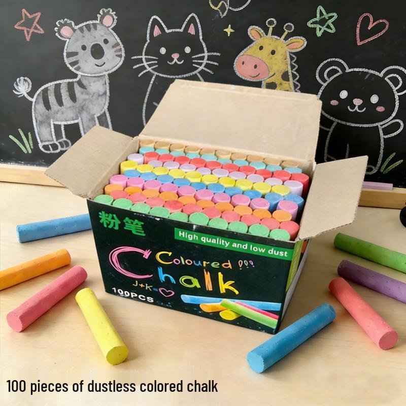 Yujie Dust-Free Chalk for Teaching & Art