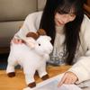 New Goat Plush Toys White Black Sheep Doll Simulation Goat Plushie Toys Stuffed Animals Sheep Doll Home Decor Kids Toys