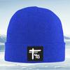 White cross INCO CHINE design Unisex Women Unisex Knitted Hat Beanie Pullover Cap Winter Thermal Warm Christmas Outdoor Cycling Hik