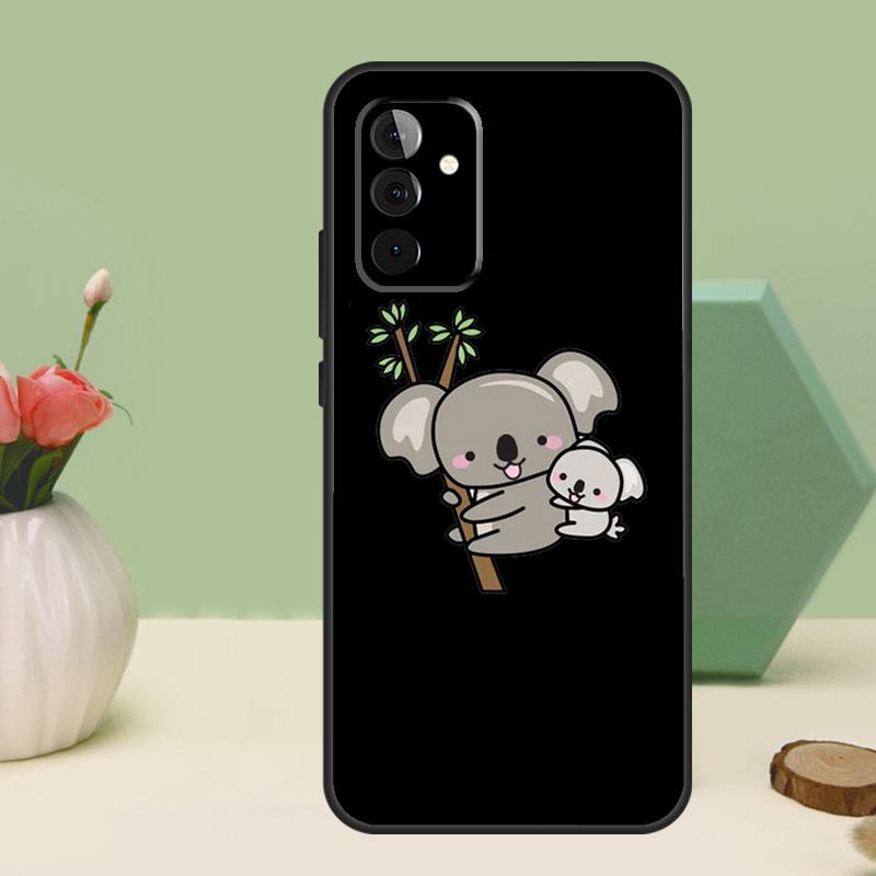 Cute cartoon watercolor animal koala For Samsung Galaxy A26 A54 A34 A14 A52 A32 A12 A13 A33 A53 A15 A16 A36 A56 A06 A35 A55 Case