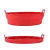 Yousheng Silicone Air Fryer Liners Foldable Baking Tray Non-Stick Fried Chicken Silicone Basket High-Temperature Resistant Cake Cookie Maker