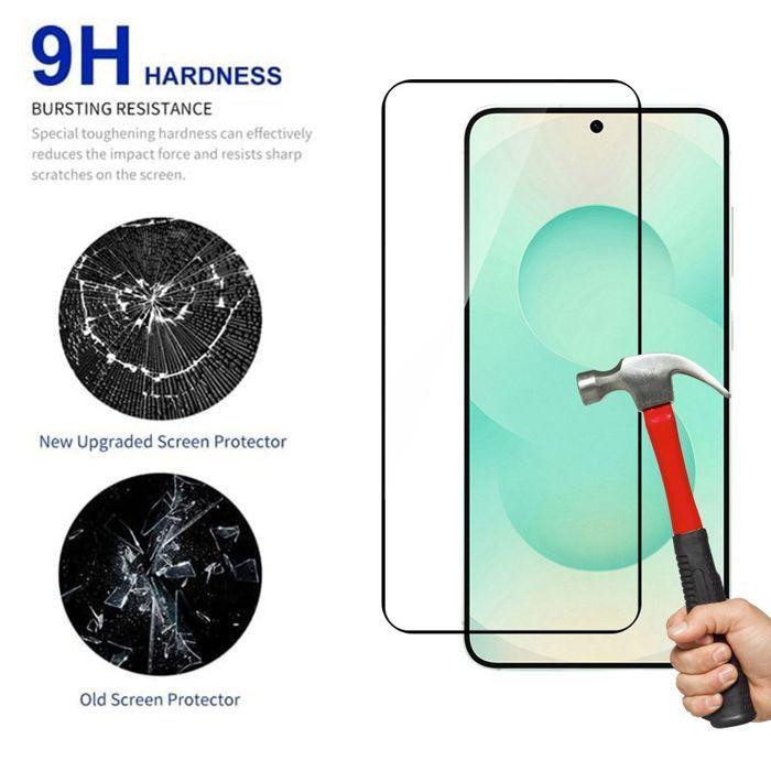 Film de protection en verre trempé - BOOLING - Samsung Galaxy S25 FE - Lot de 2 - Antichoc - 9H