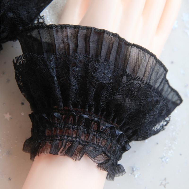Fake Sleeves Autumn Winter Wild Sweater Decorative Sleeves Lace Sleeves Wrist Fake Cuff for Gilrs Women