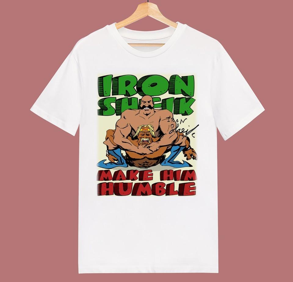 The Iron Sheik Funny Gift For Fan White S2345XL Unisex Tshirt Unisex T-Shirt S