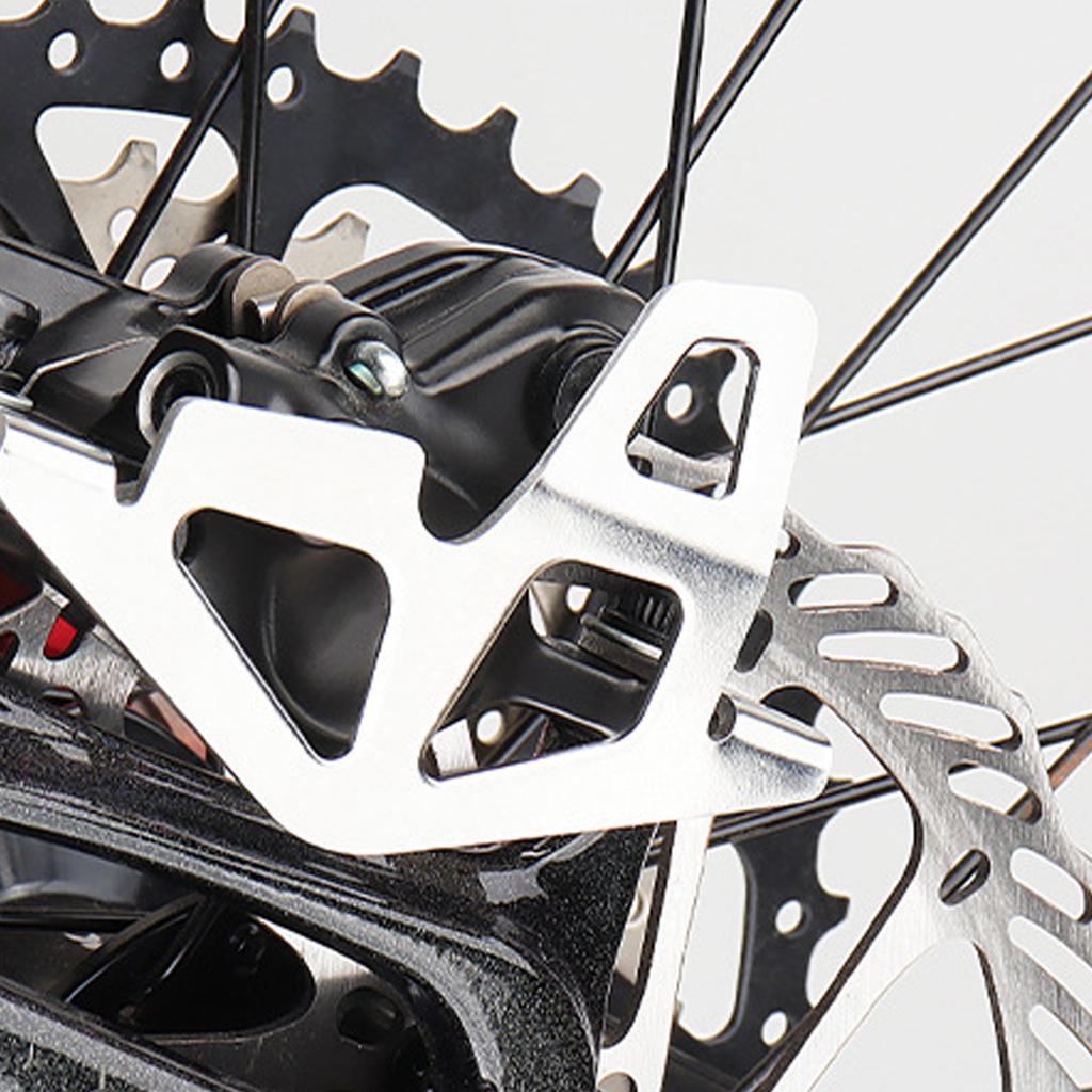 MTB Disc Brake Protector Wear Resist Rear Caliper Guard Plate Rear Brakes Pump Protective Cover for Outdoor Cycling Accessory