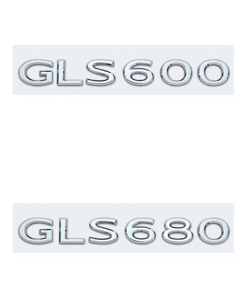 Mercedes-Maybach Autoemblem Schriftzug für S480 S580 S680 GLS480 GLS600 V12