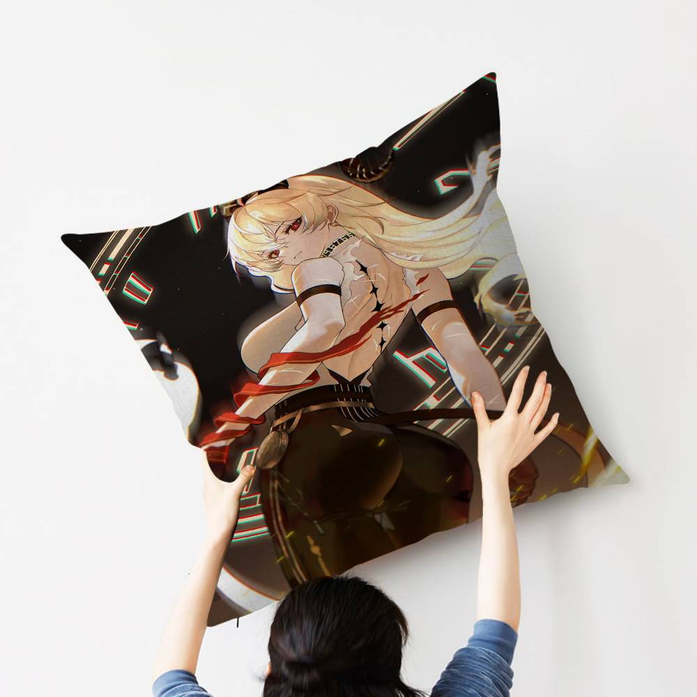 Zani Game W-Wuthering Waves Pillow Cushion Cover Pillowcase Living Room Sofa Home Decor Customized