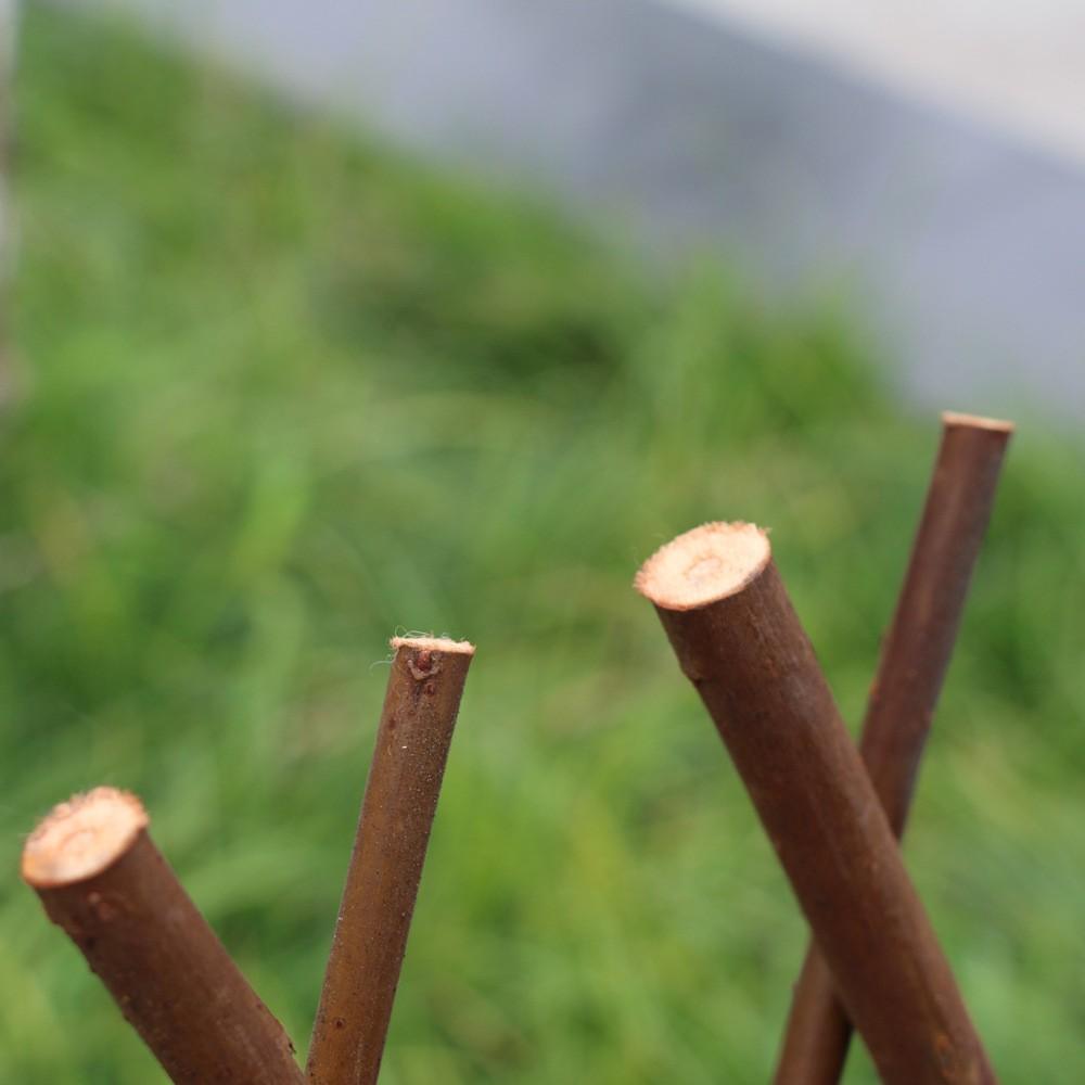 Gjerde Tregjerde Skjerm 40cm Trehageespalier Ekspanderende Klatring