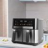 Friteuse à Air 2200w 11l Noire Airscreen11 Kitchencook