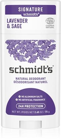 

Твердый дезодорант Schmidt s Lavender & Sage. TU прозрачный