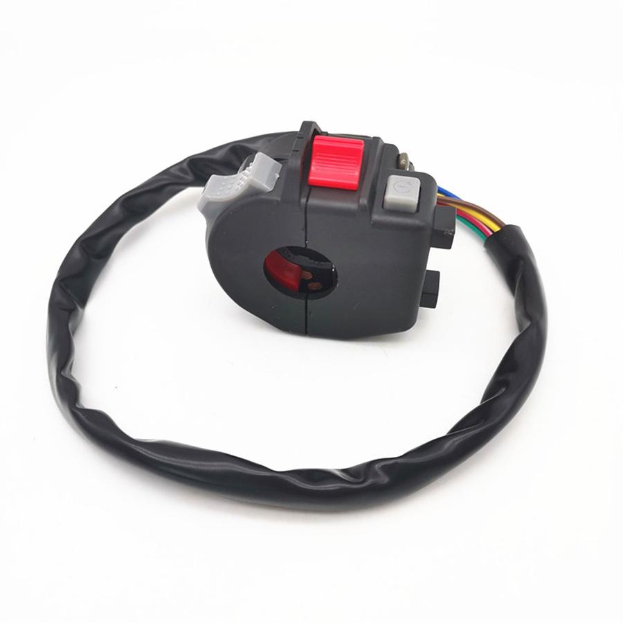 Conjunto Interruptor Punho Esquerdo Farol Pisca Alerta Para Yamaha Warrior 350 YFM350X
