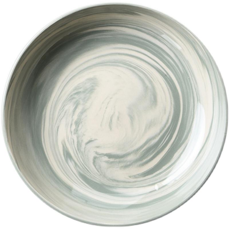 Yijia European Style Ceramic Bowl and Plate Set: Creative Nordic Design Tableware