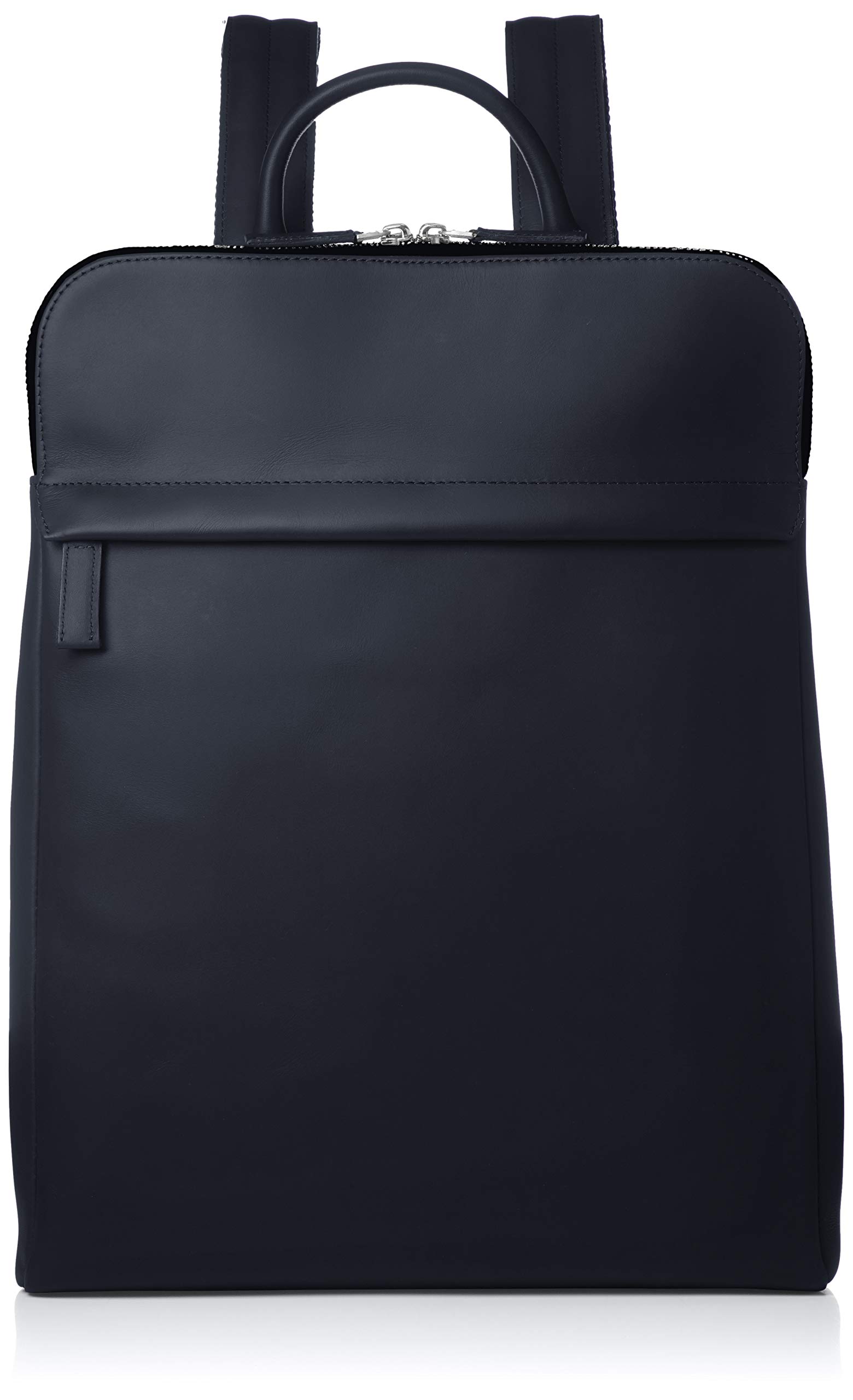 

A4 Genuine Leather Brand Made by Baseball Glove Backpack Thin 13 Inch Business Bag SA226 [Tryon] [Bag Manufacturer] (Navy) Темно-синій