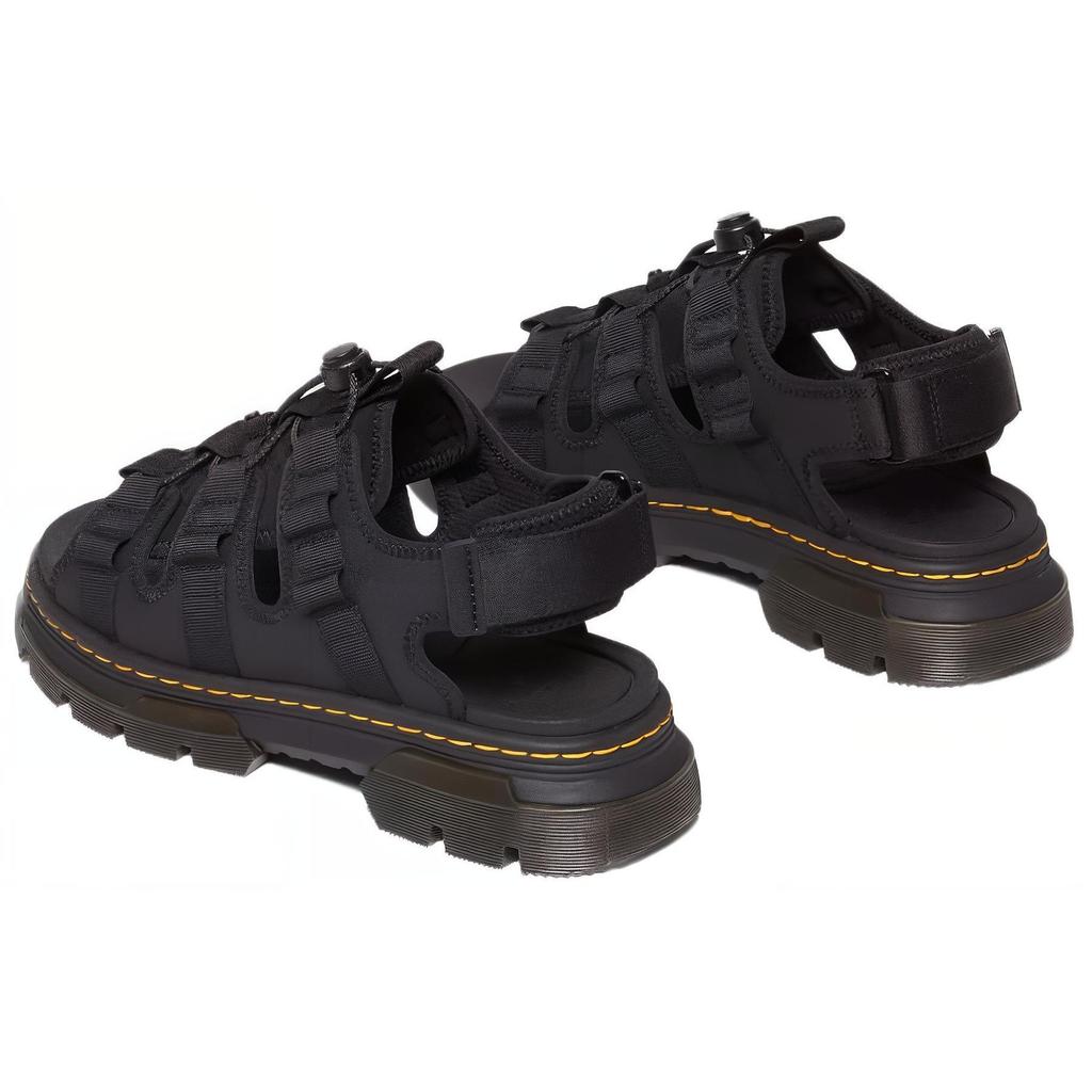Dr. Martens Móda Pohodlné Plážové Sandály Unisex Sandály Černé 31578001