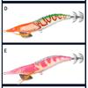 130mm/20g Wood Shrimp Lures 3.5# Squid  Hook 2025 Octopus Lure  Simulation
